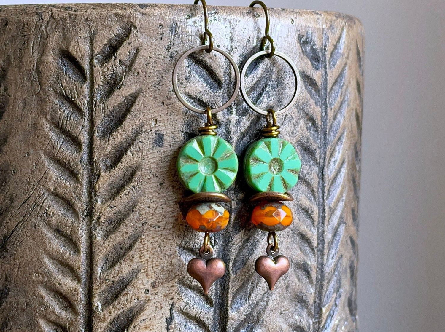 Earrings by Colour ~ Green