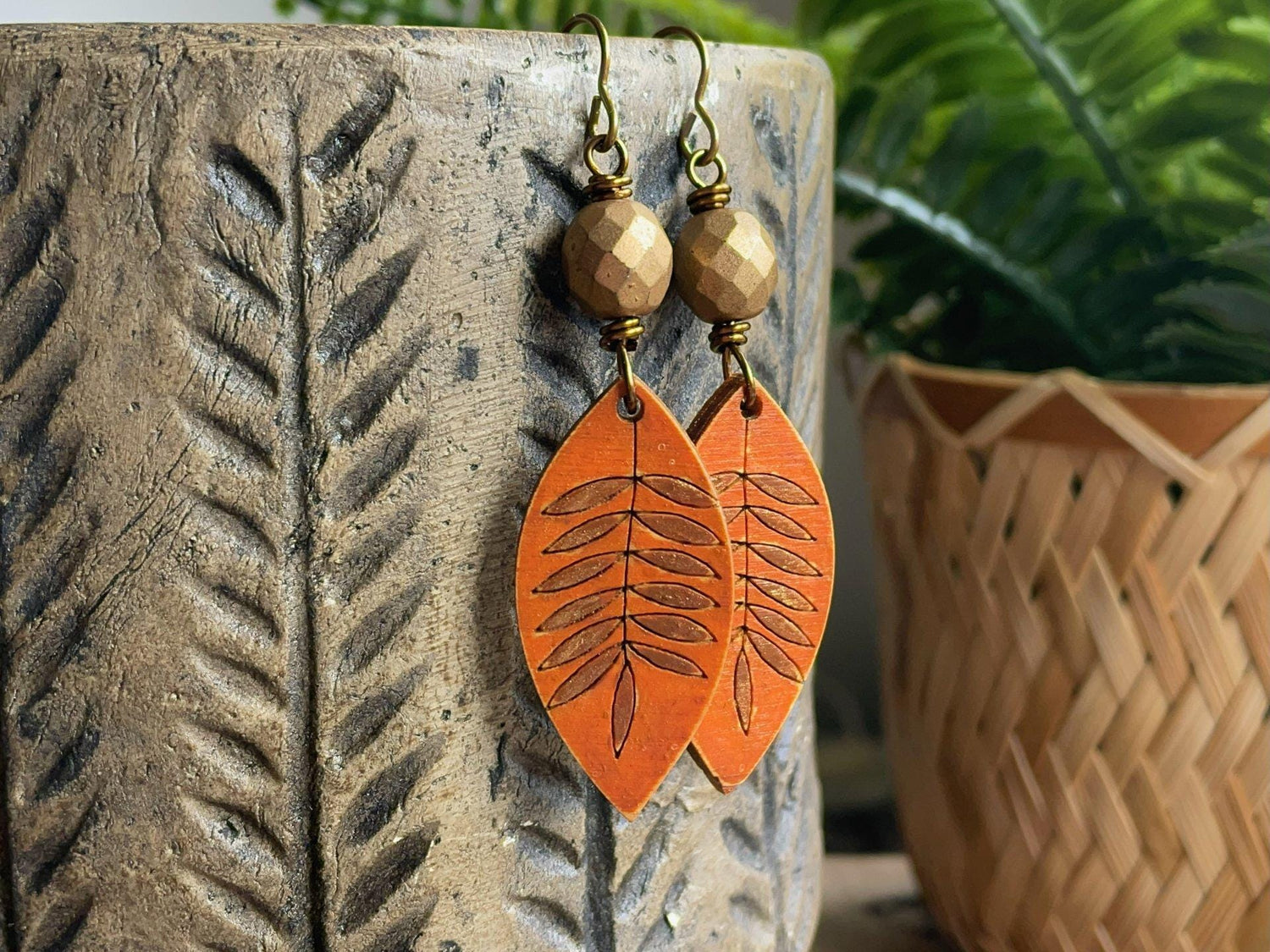 Earrings by Colour ~ Orange